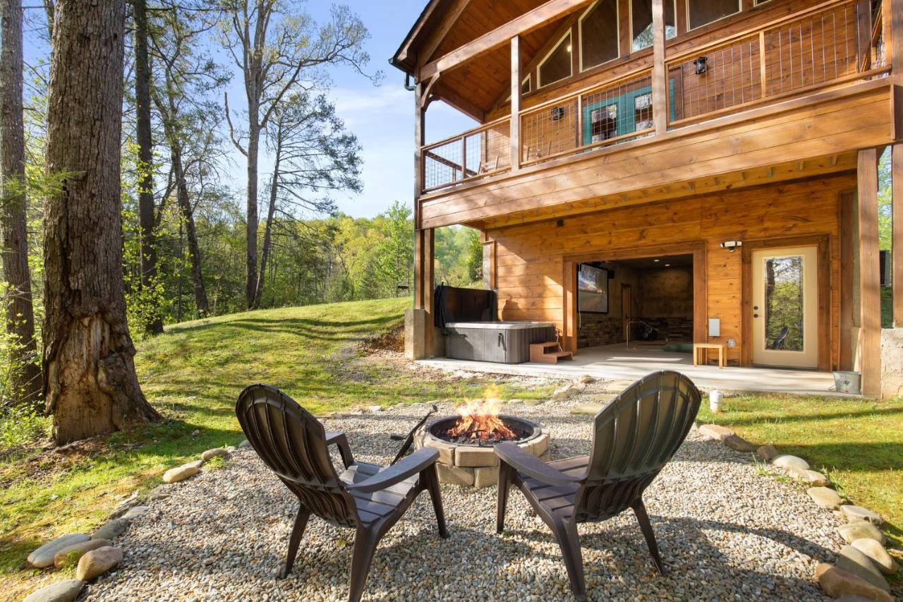 Poolin Around Villa Gatlinburg Exteriör bild